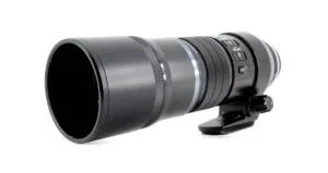 Effect of teleconverters and light level on Olympus Pro lenses for for birds in flight