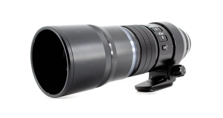 Effect of teleconverters and light level on Olympus Pro lenses for for birds in flight