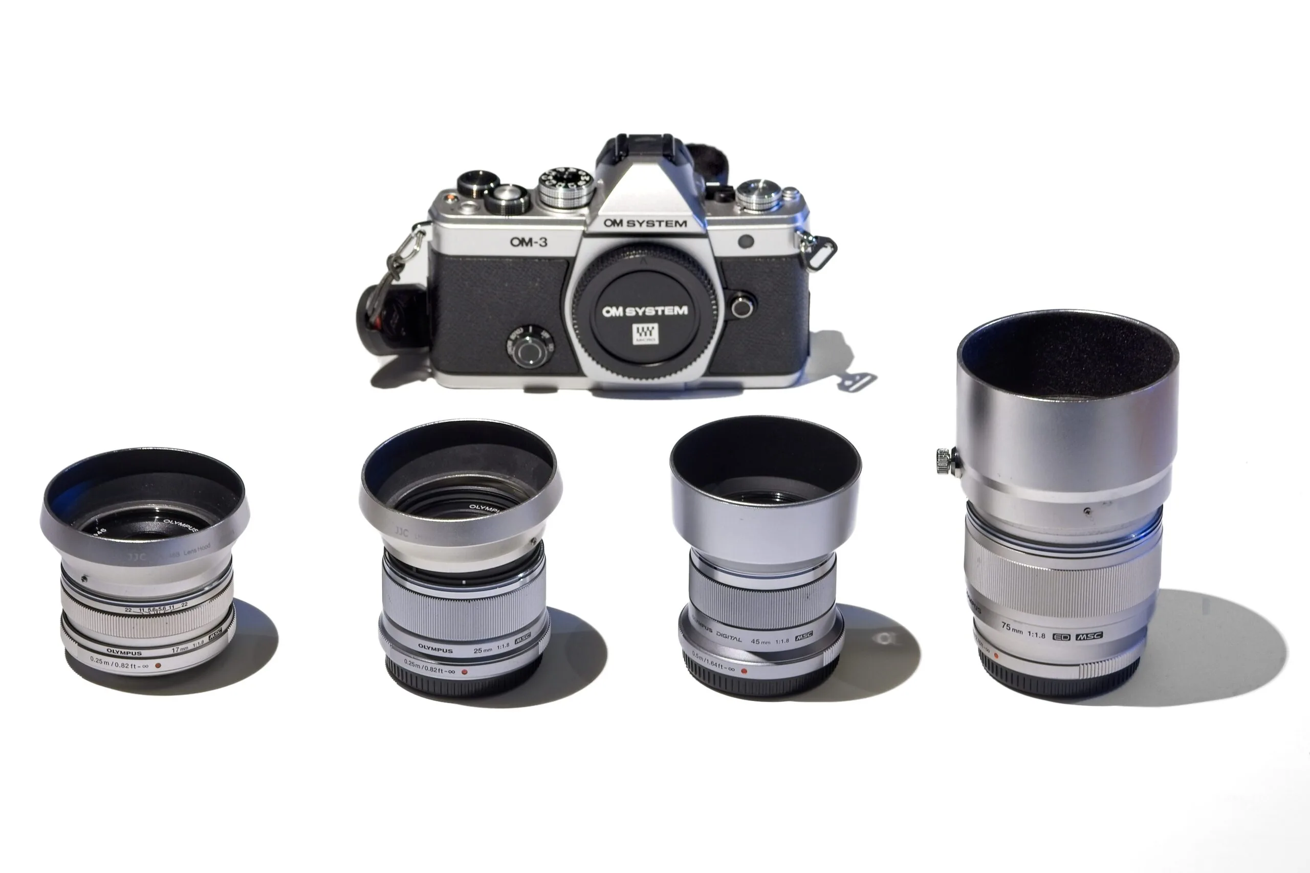 Best lenses for the new OM-3 camera